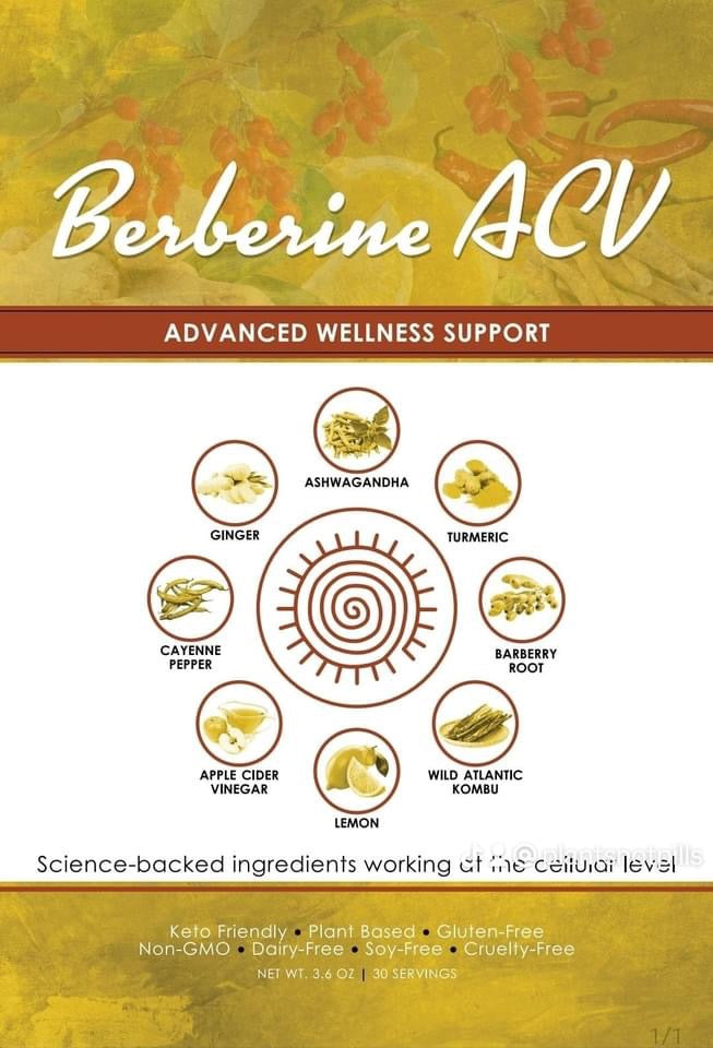 Berberine/ACV Nature’s Ozempic